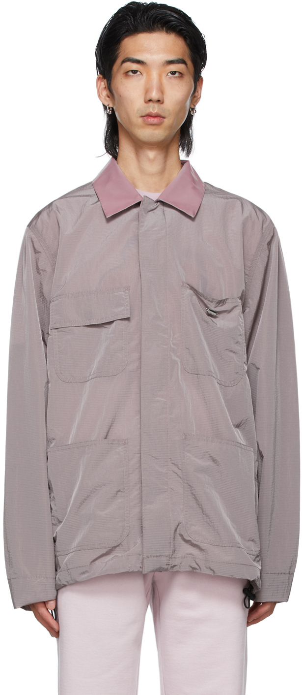 Photo: 032c Purple Heat Sensitive Worker Jacket