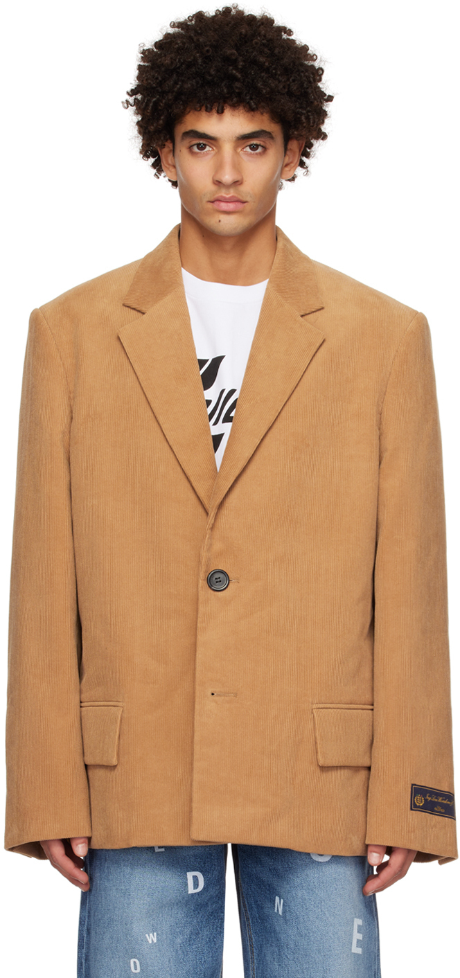 We11done Tan Oversized Blazer We11done
