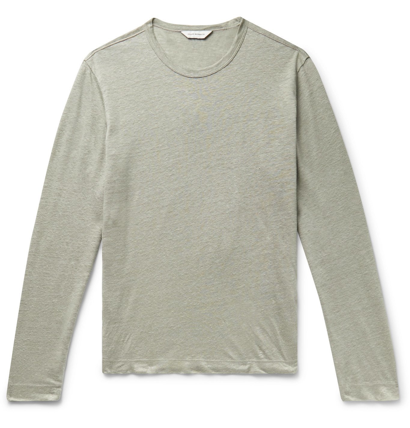 Club Monaco - Linen T-Shirt - Neutrals Club Monaco