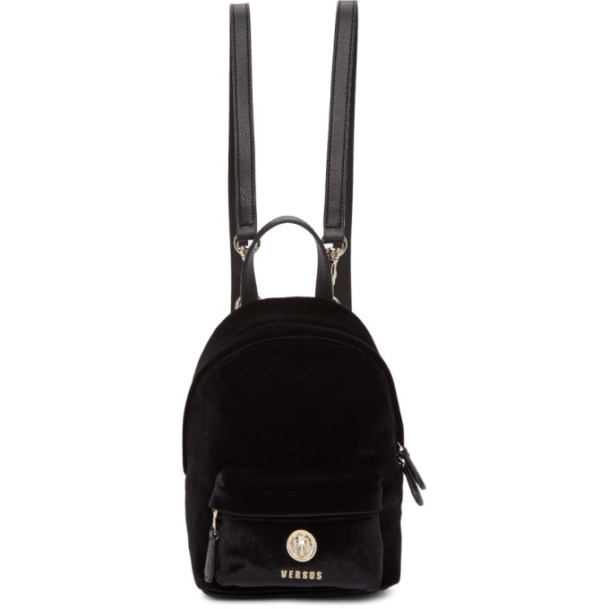 small velvet backpack