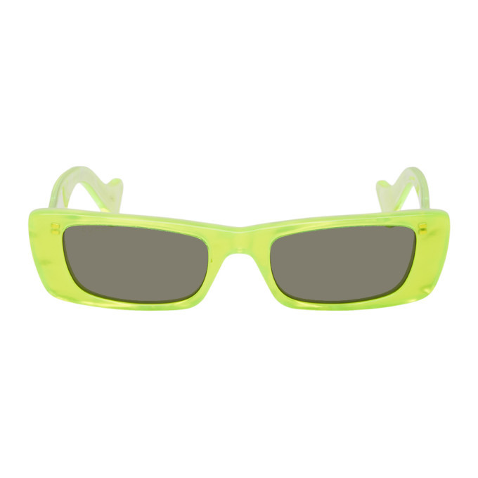 green gucci shades