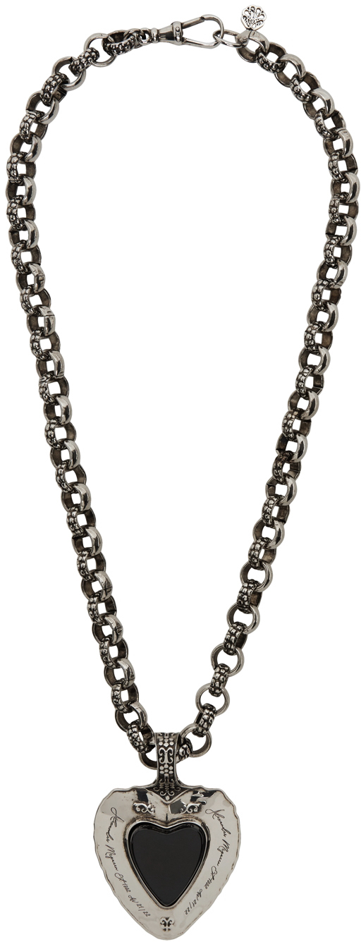 Heart Pendant Necklace Alexander McQueen