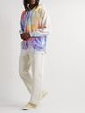 Camp High - Transcendence Logo-Embroidered Tie-Dyed Cotton-Terry Hoodie - Multi