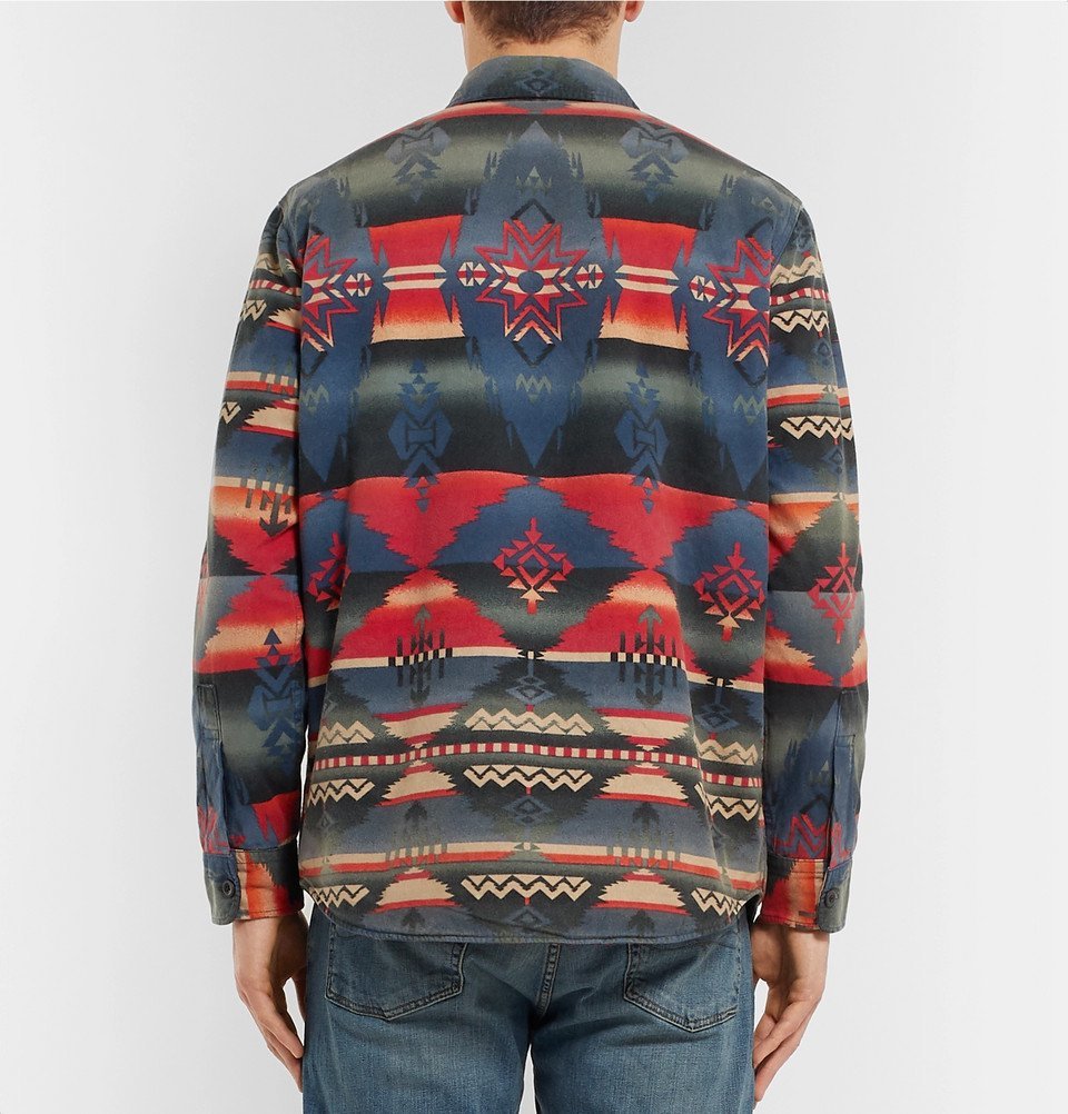Polo Ralph Lauren - Sherpa-Lined Cotton-Jacquard Shirt Jacket - Men ...