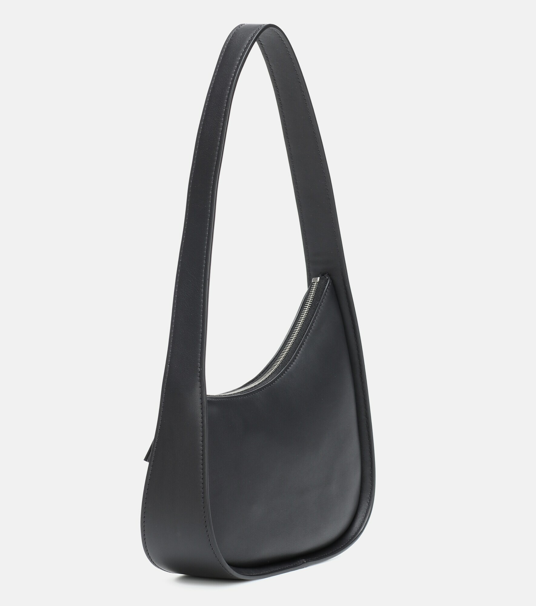 The Row - Half Moon leather shoulder bag The Row