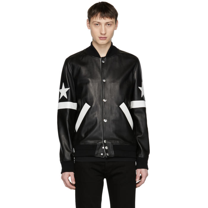givenchy star leather jacket