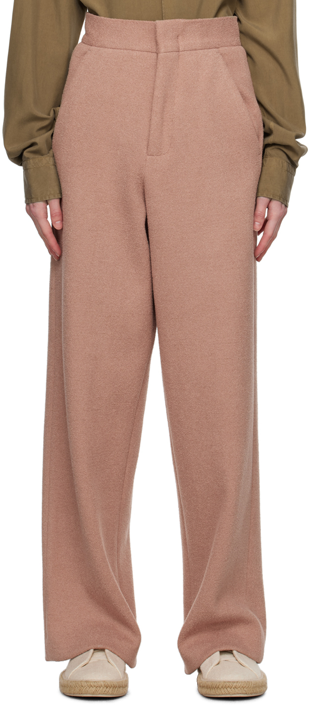 ZEGNA Pink Unlined Trousers Zegna