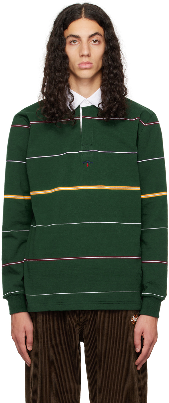 Photo: Noah Green Striped Rugby Polo