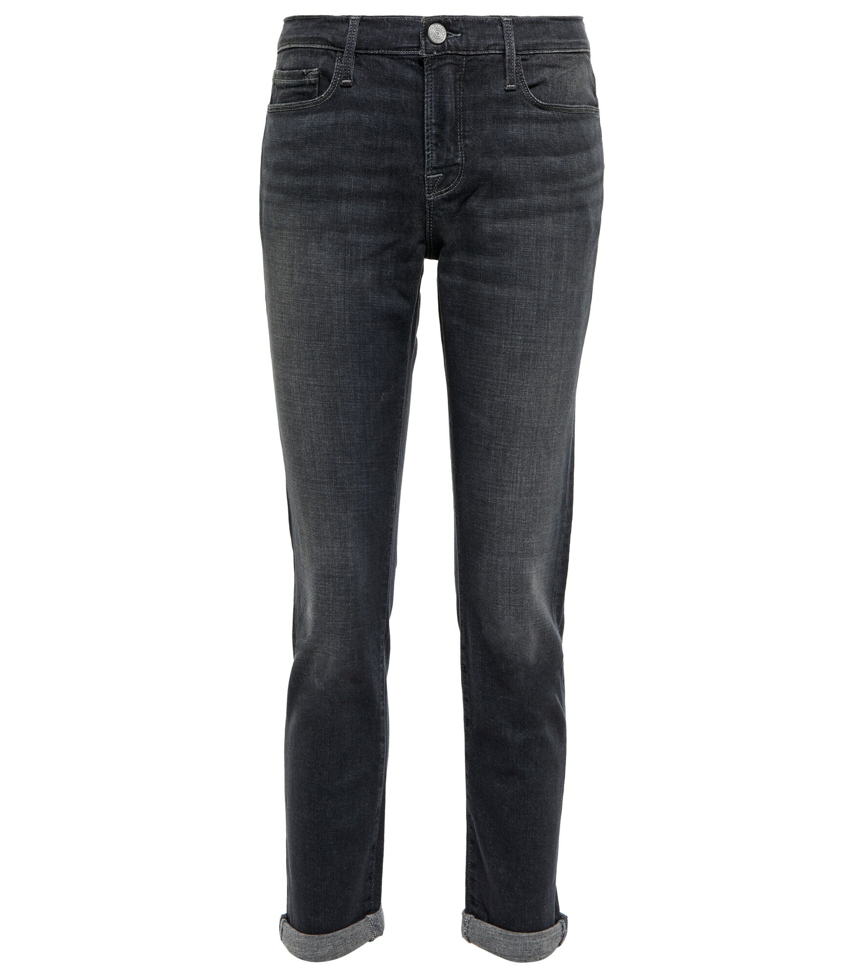 Frame - Le Garcon mid-rise cropped jeans Frame Denim
