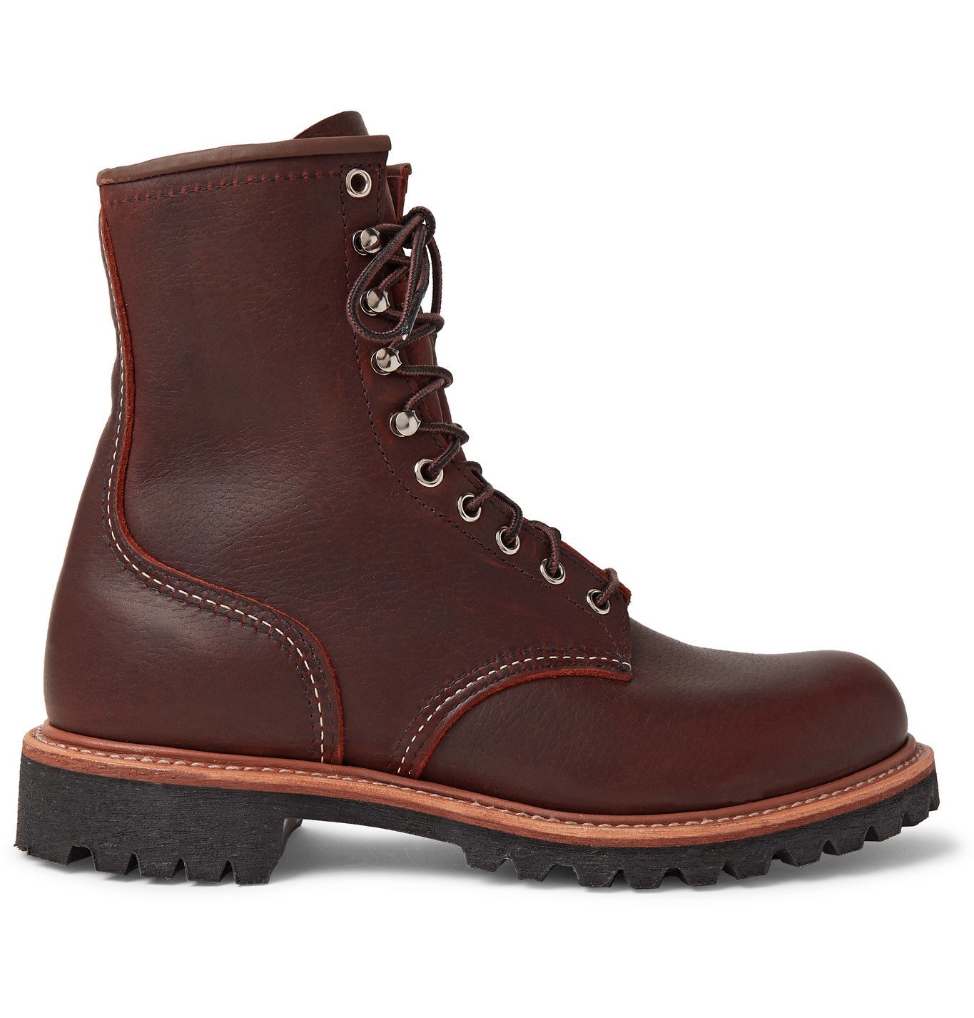 red wing shoes logger boots