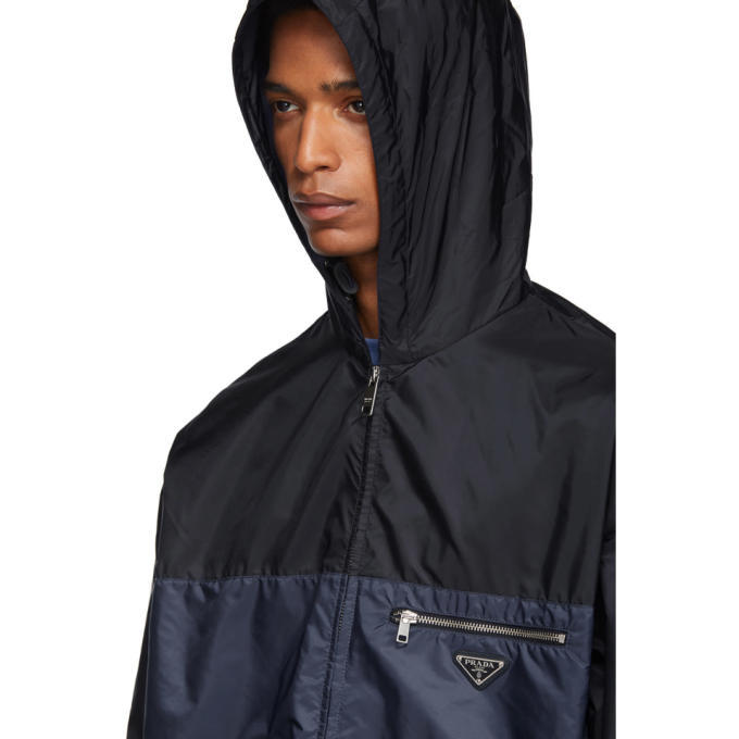 Prada Navy Nylon Jacket Prada