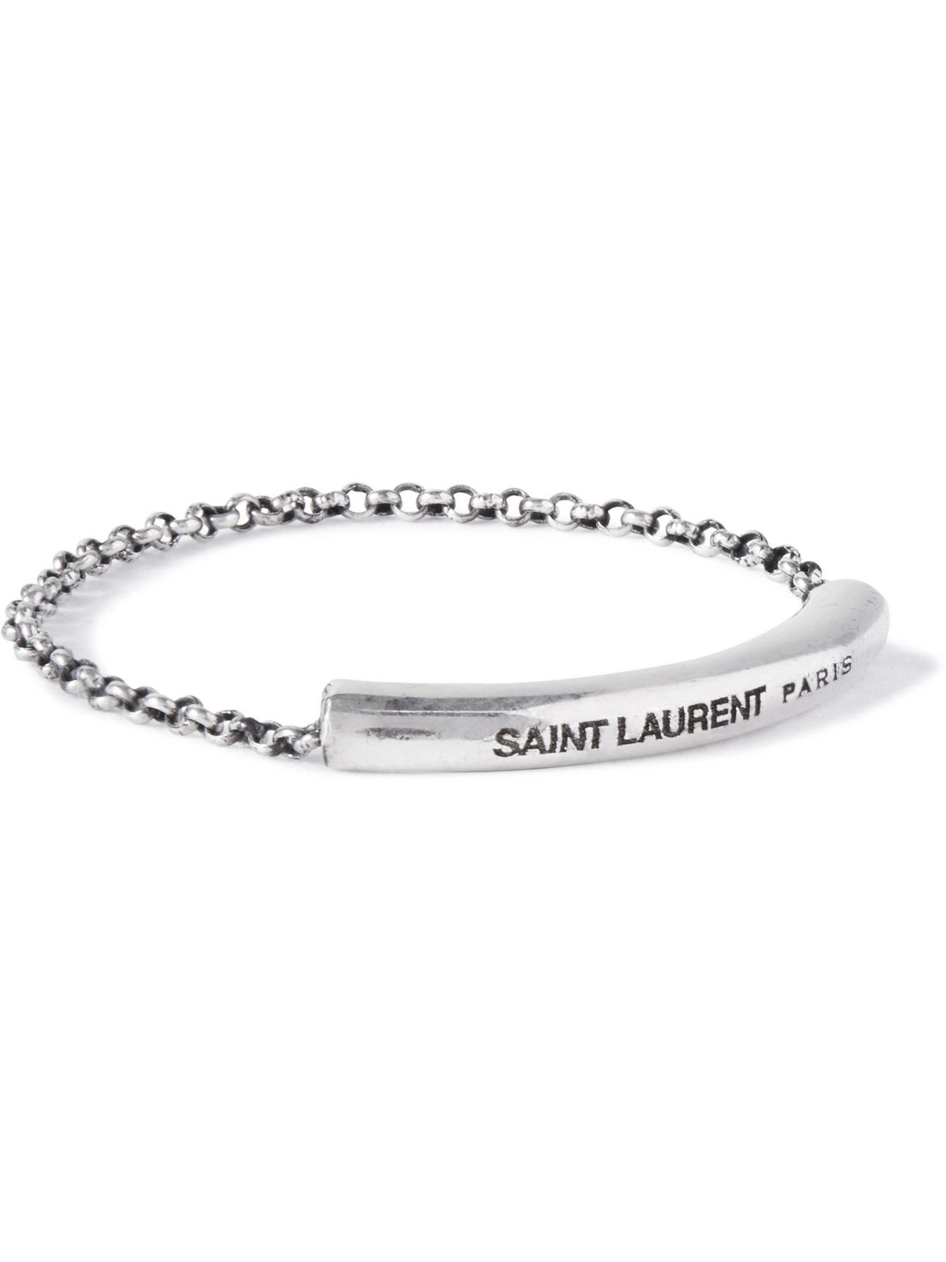 saint laurent paris chain ring