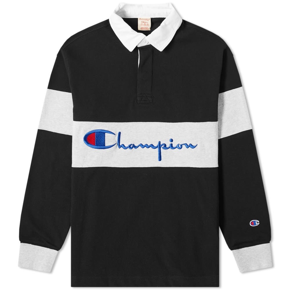 Script Rugby Shirt Champion Reverse Weave