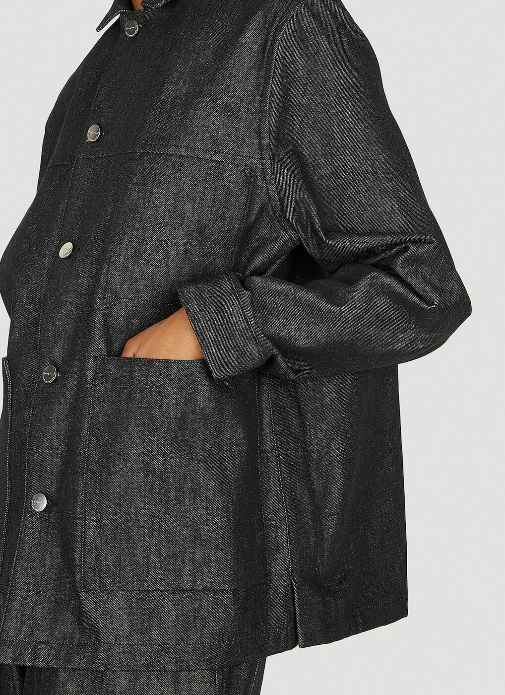 The Carpenter Jacket in Black Toogood