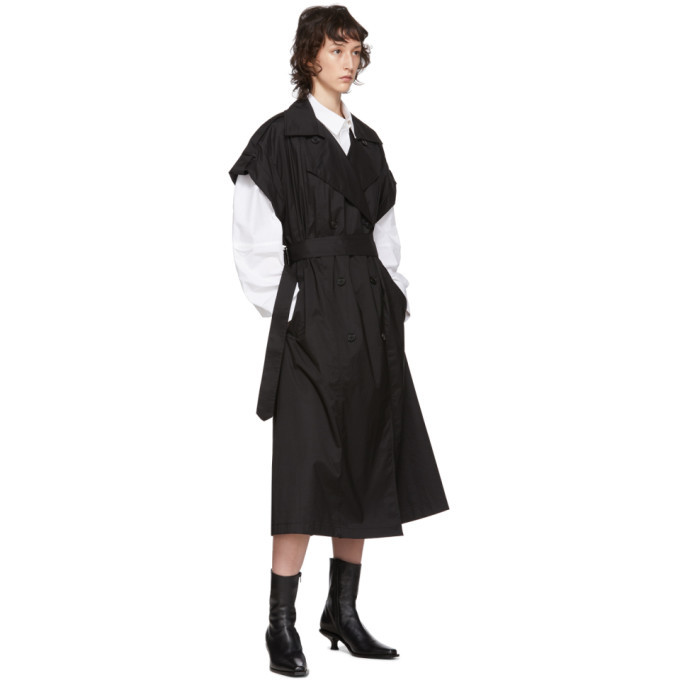 short sleeve trench coat