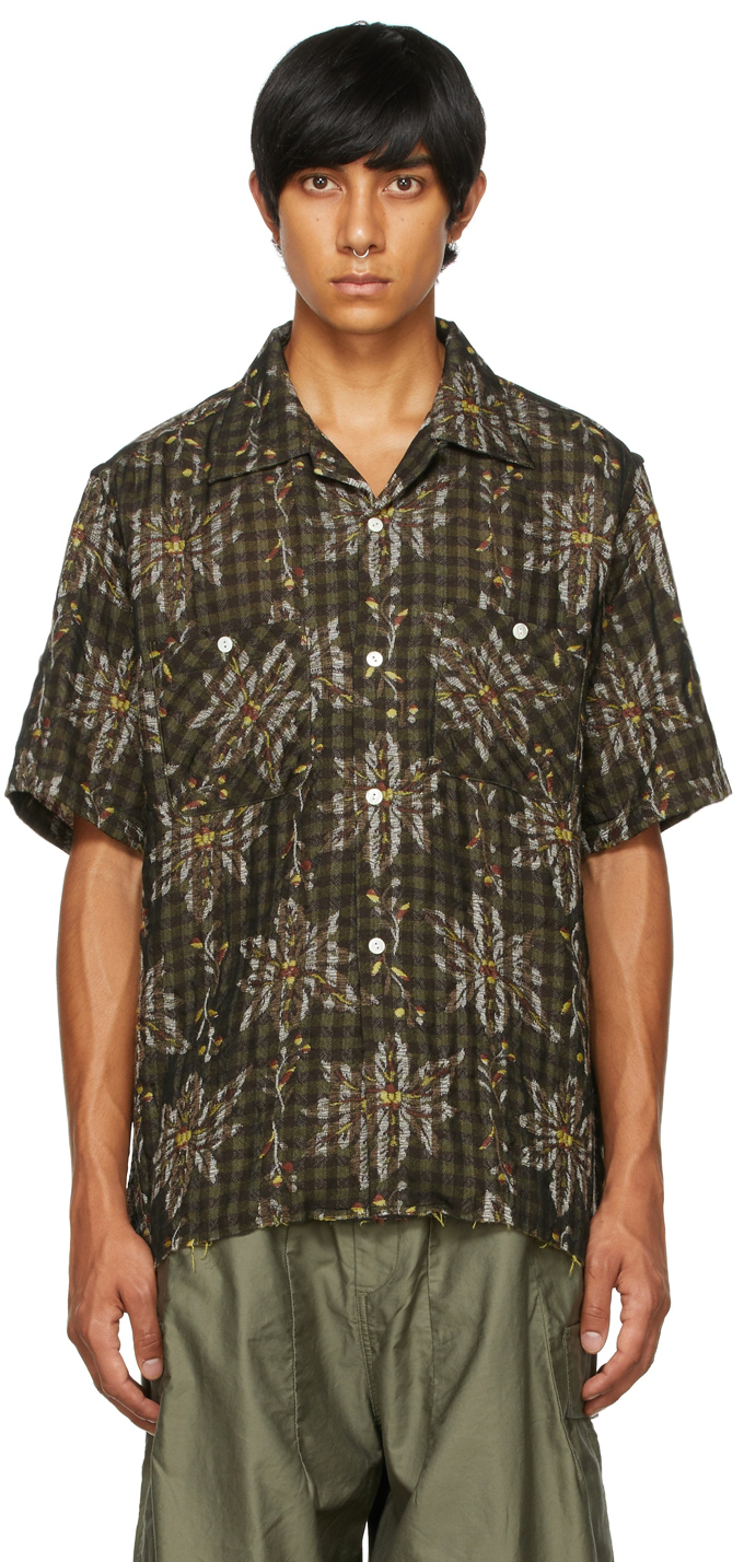 Needles Multicolor Flower Plaid Short 