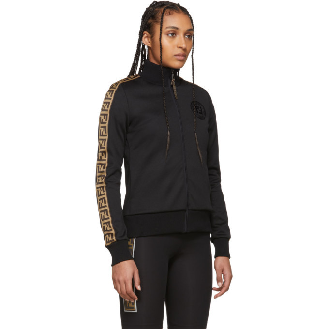 Fendi Black Forever Fendi Track Jacket Fendi
