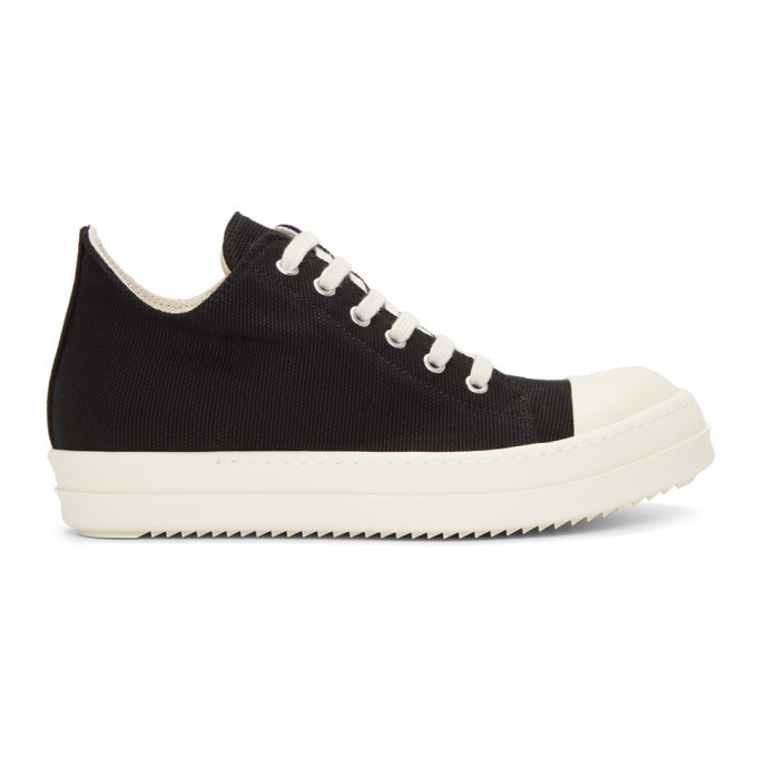 rick owens drkshdw canvas low sneaker