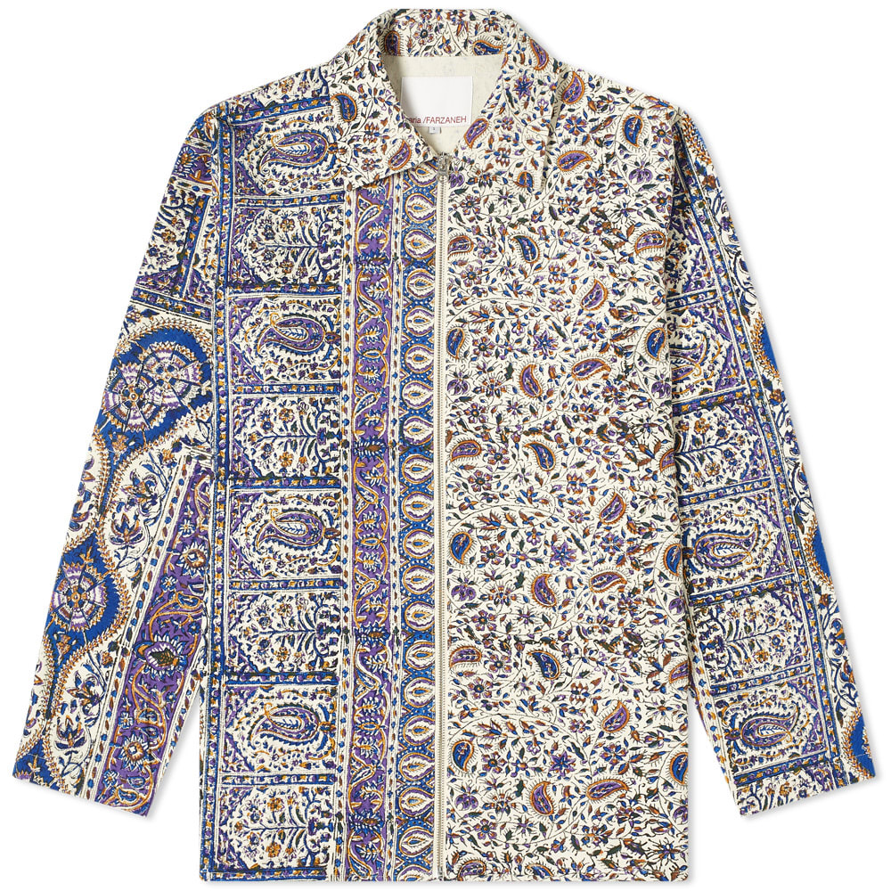 Paria Farzaneh Iranian Print Overshirt 