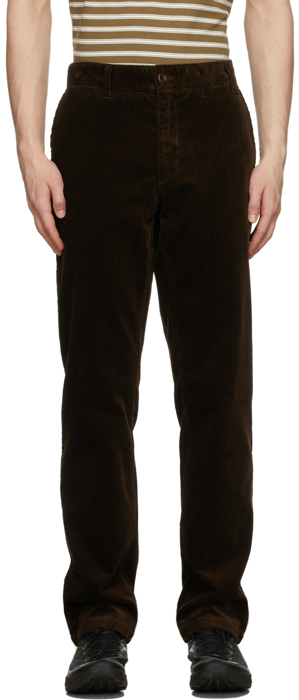 Norse Projects Brown Corduroy Aros 