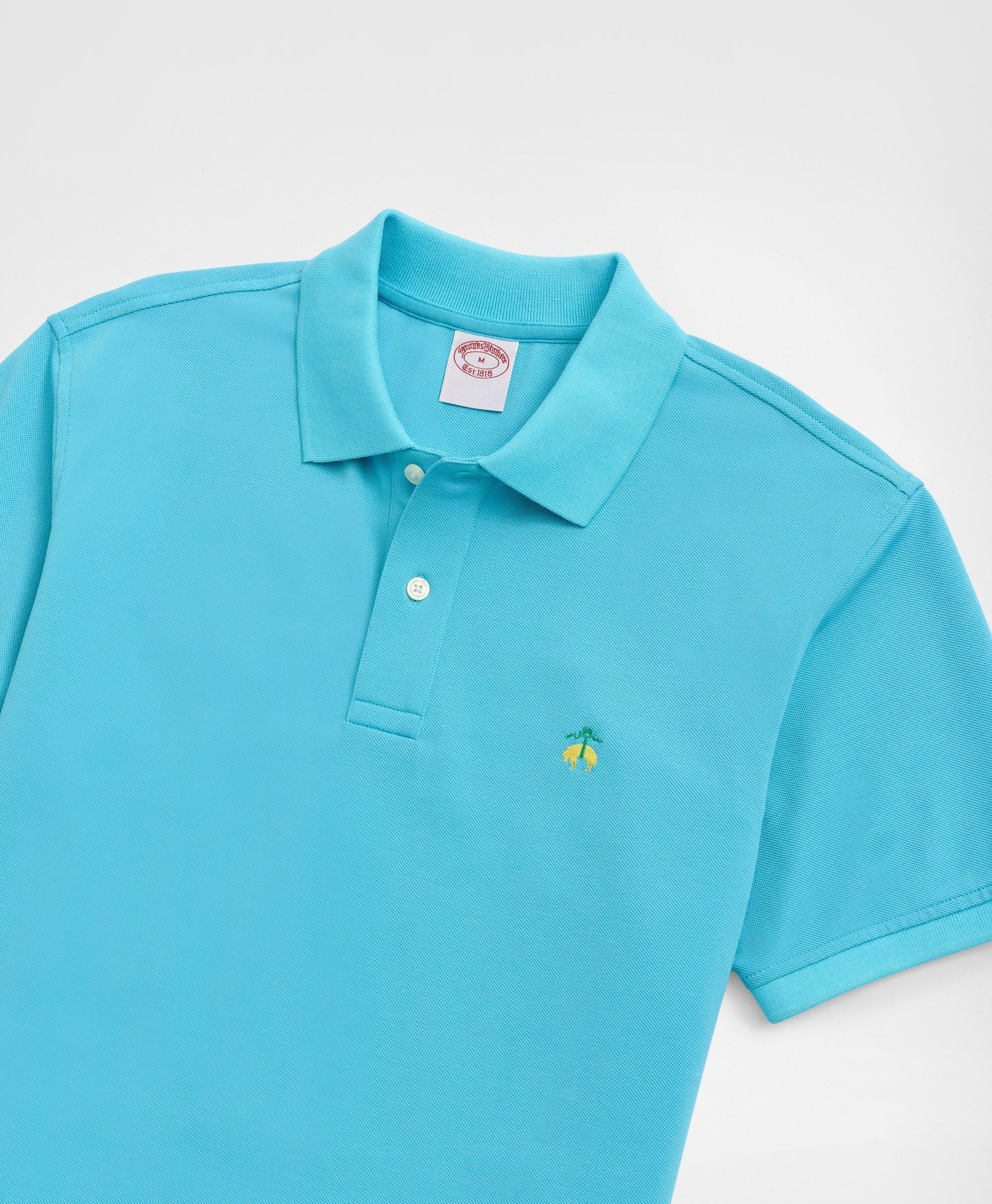 Brooks Brothers Men's Golden Fleece Original Fit Stretch Supima Polo Shirt | Turquoise