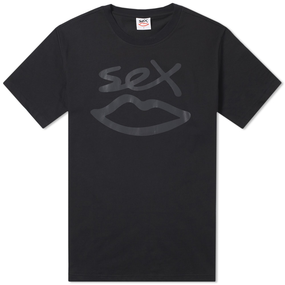 Sex Skateboards Black Logo Tee Sex Skateboards 8349