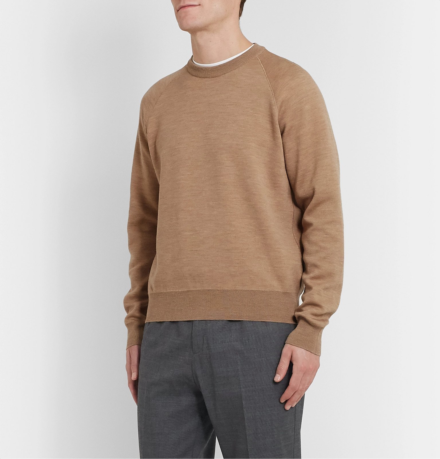 Mr P. - Knitted Sweater - Brown Mr P.