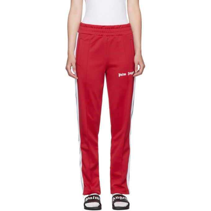 Palm Angels Red Classic Track Pants Palm Angels