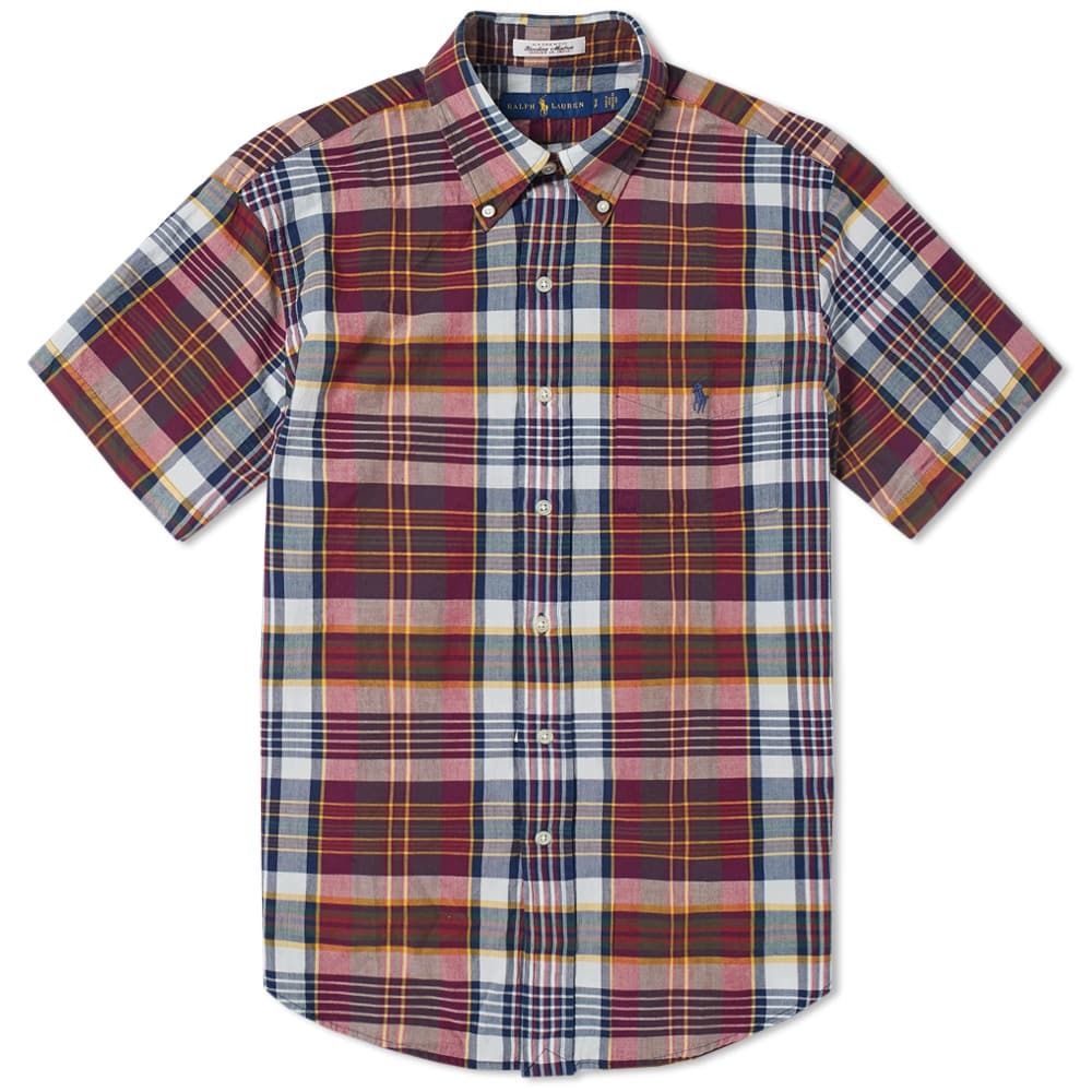 polo ralph lauren madras shirt