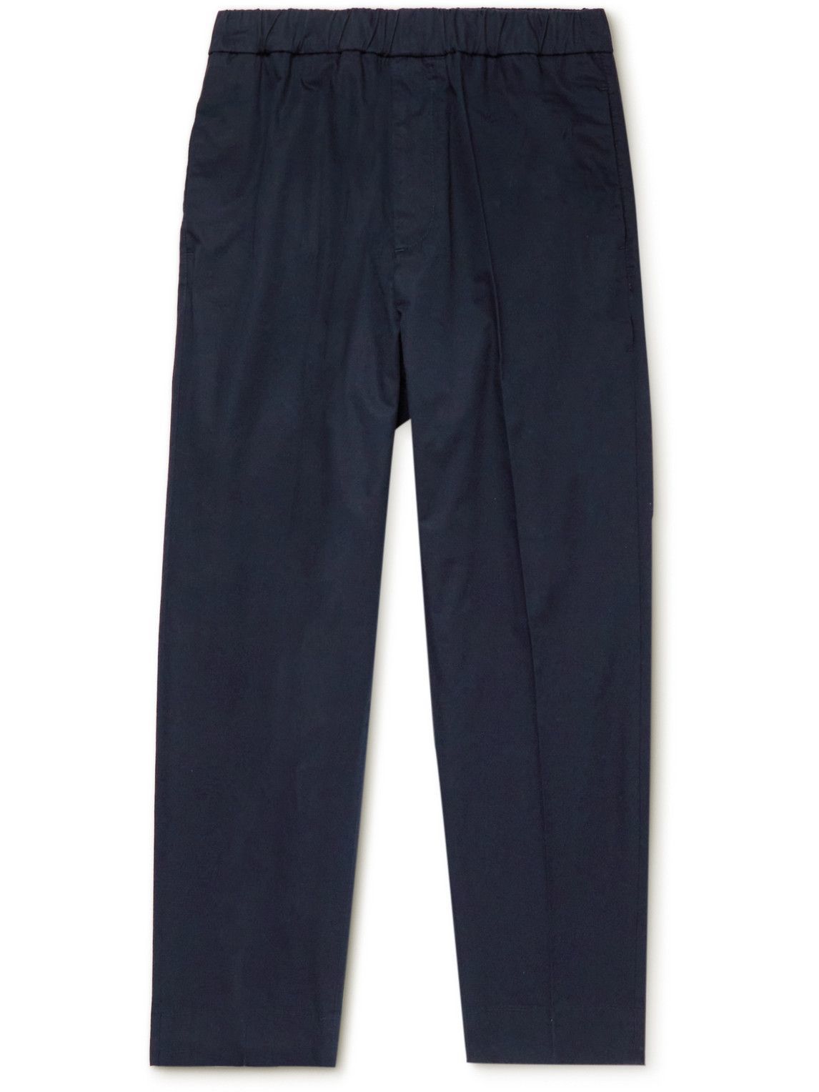 Bellerose - Stanford Straight-Leg Cotton-Twill Trousers - Blue Bellerose