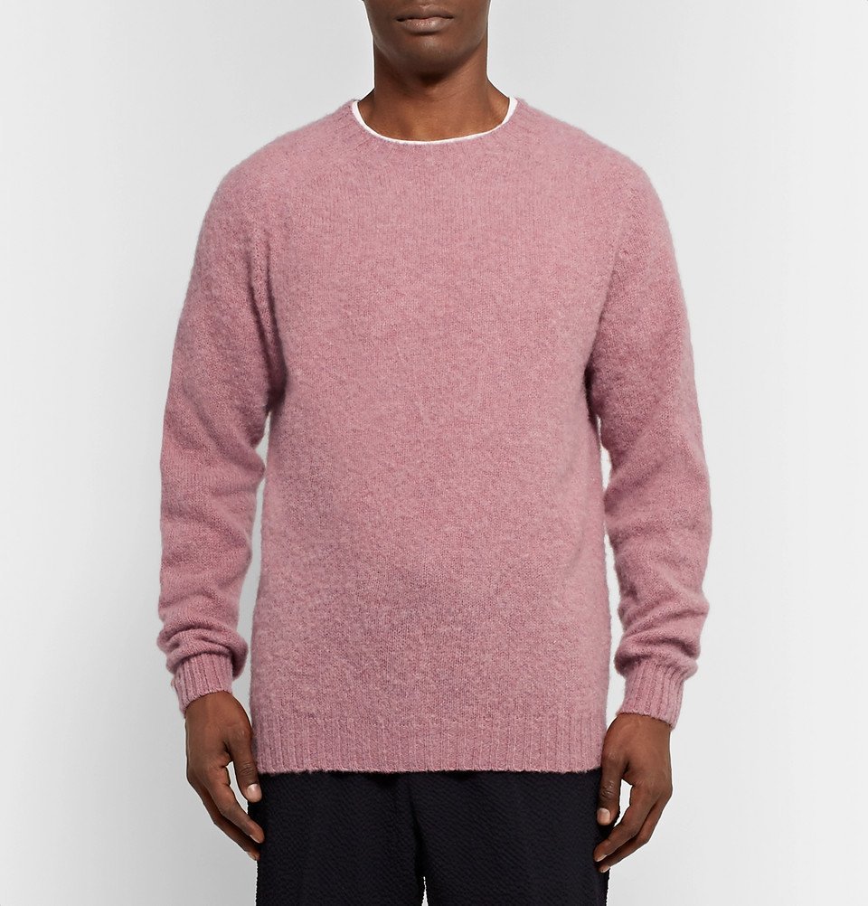 Shetland Wool Sweater 