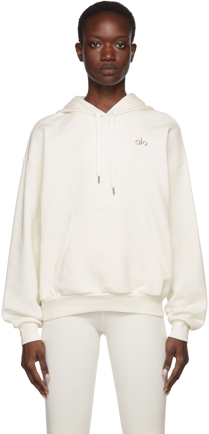 Alo Off-White Accolade Hoodie Aloye