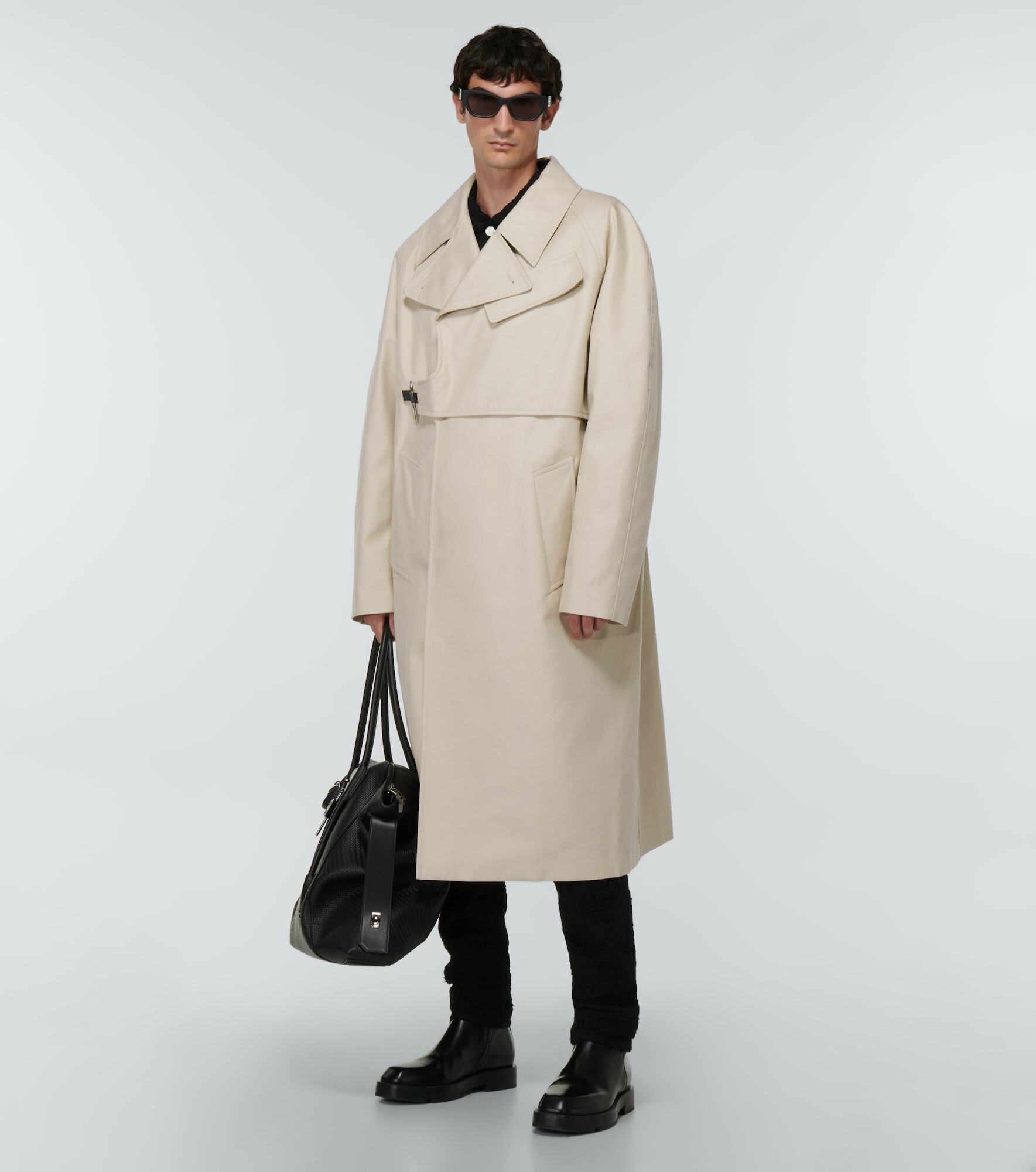 Givenchy - U-lock cotton twill trench coat Givenchy