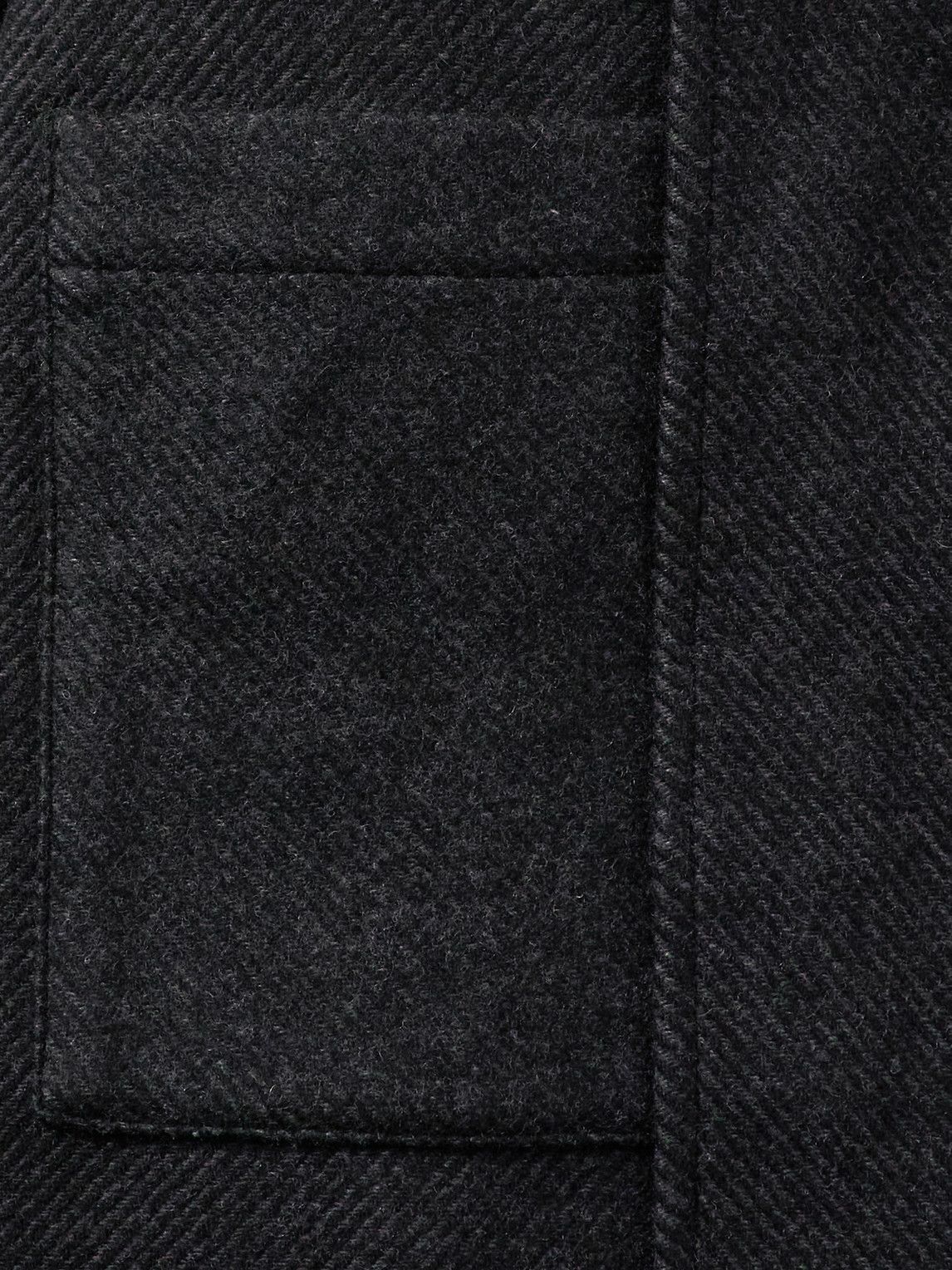 Botanical embroidered wool twill blazer main image 1