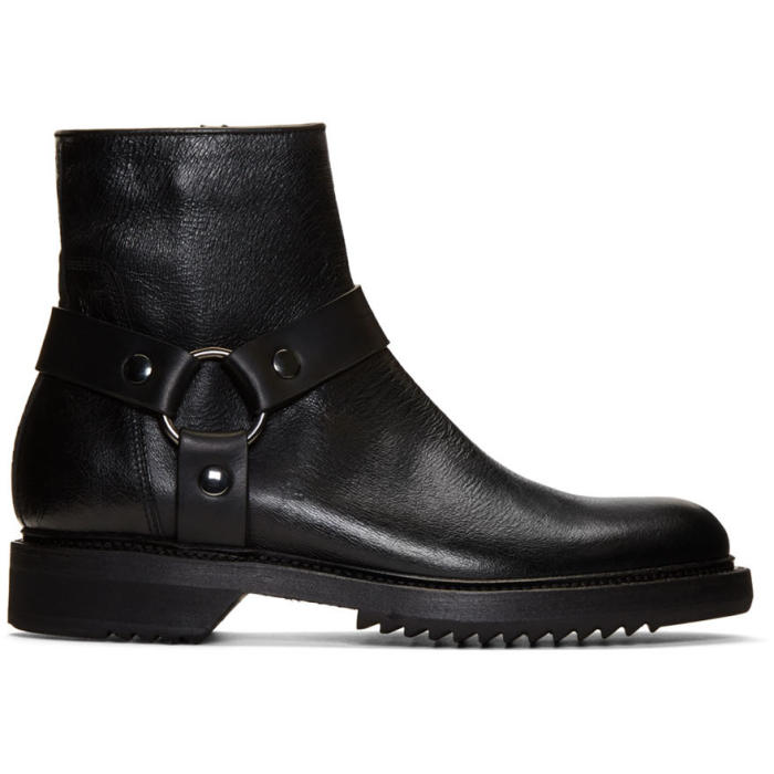 rick owens harness boots