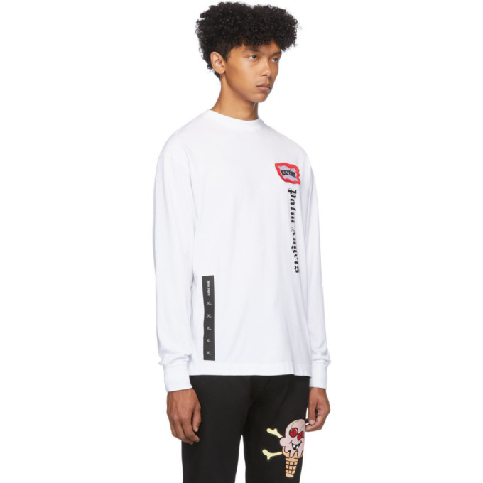 Skull Long Sleeve T-Shirt Palm Angels