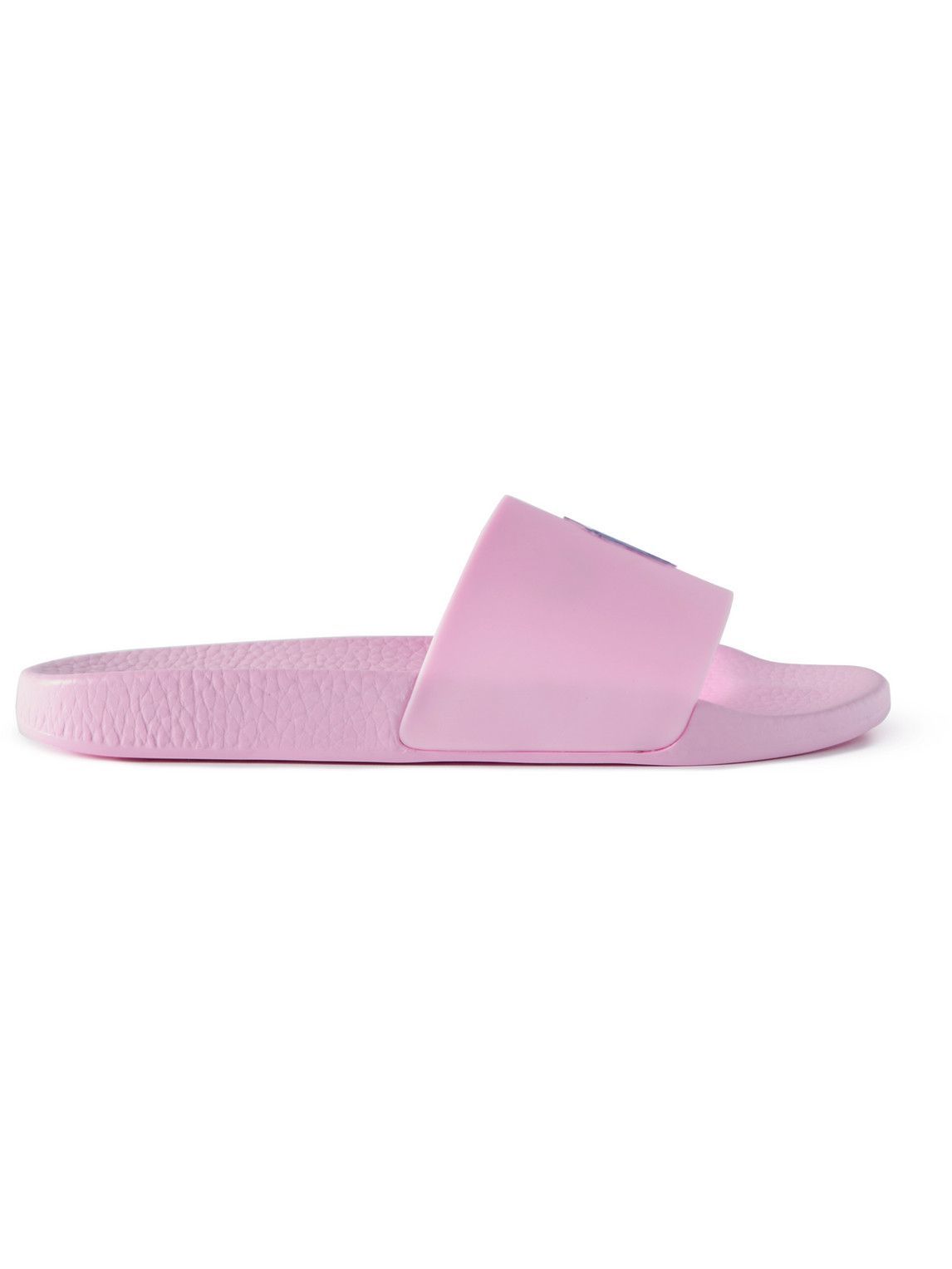 Photo: Polo Ralph Lauren - Logo-Debossed Rubber Slides - Pink