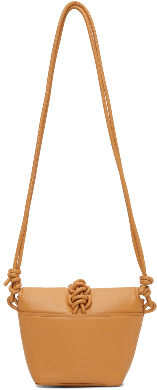 KARA Tan Mini Switch Shoulder Bag Kara