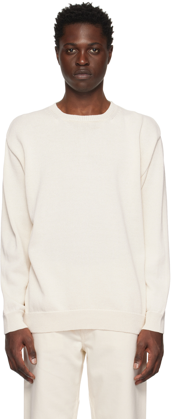 Nanamica Off-White 7G Sweater Nanamica
