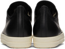 Rick Owens Black Jumbo Lace Sneakers