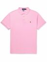 Polo Ralph Lauren - Logo-Embroidered Cotton-Jersey Polo Shirt - Pink