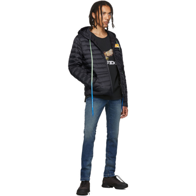 Rhude Blue Snap Jeans Rhude