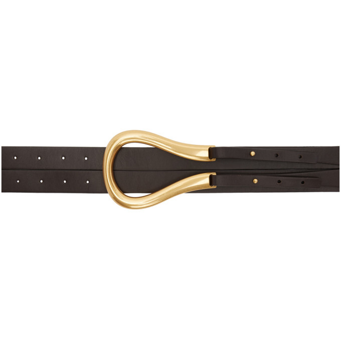 bottega veneta double strap belt