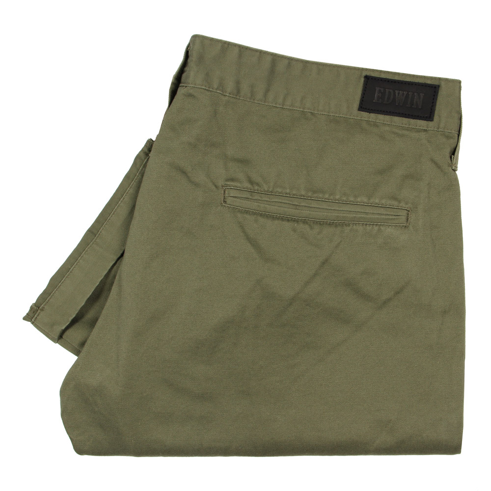 55 Chinos - Military Green Edwin