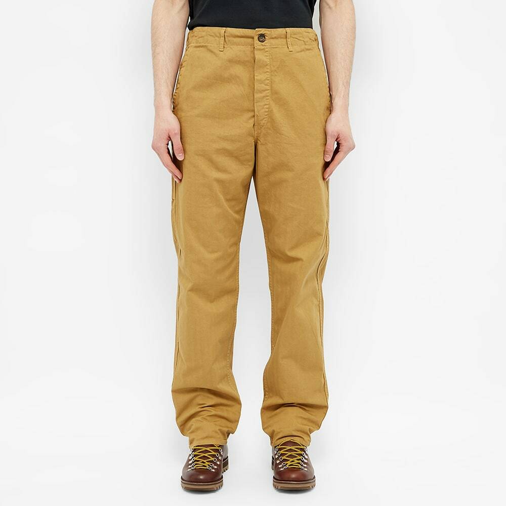 orSlow Men's French Work Pant in Khaki orSlow