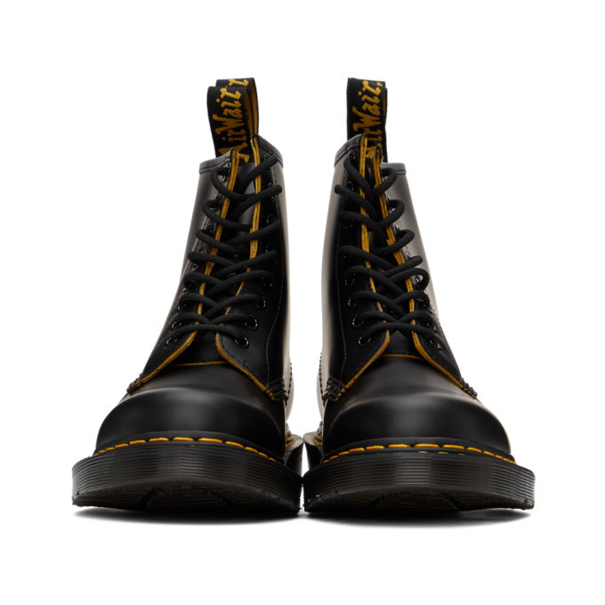 1460 double stitch leather lace up boots