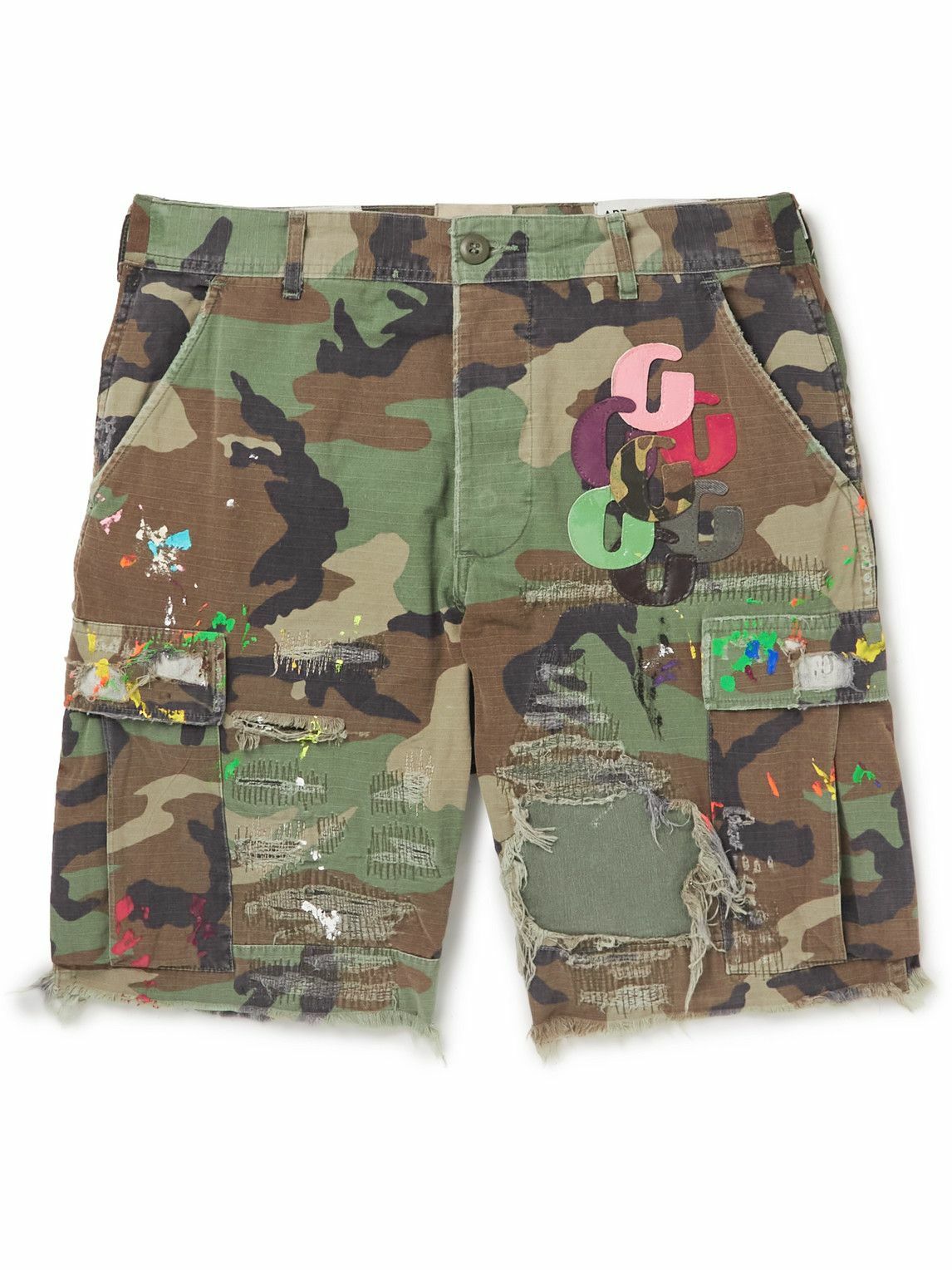 Camo Shorts Mens Fashion Casual Camouflage Colour Multi Pocket