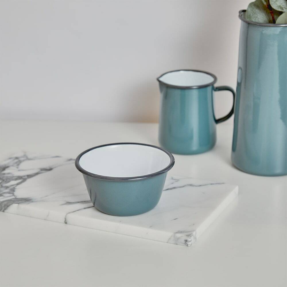 Falcon Enamelware Bowls in Pigeon Grey Falcon Enamelware