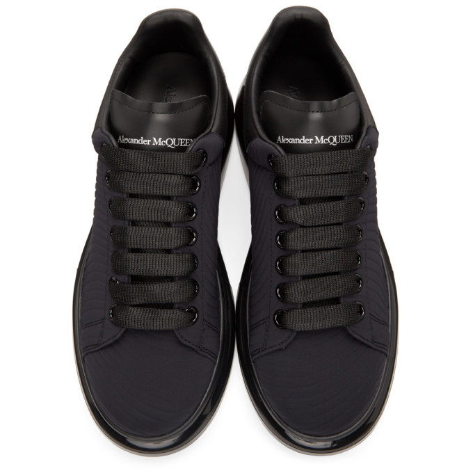 Alexander McQueen Black Neoprene 