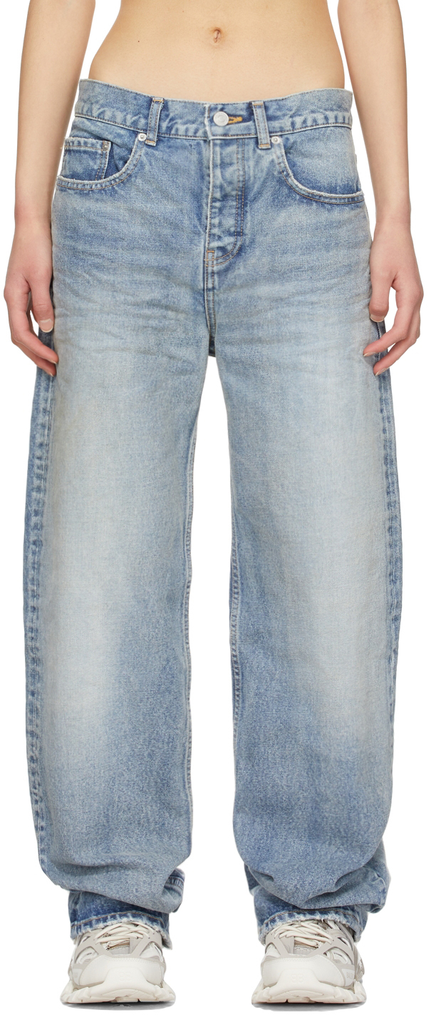 balenciaga straight leg jeans